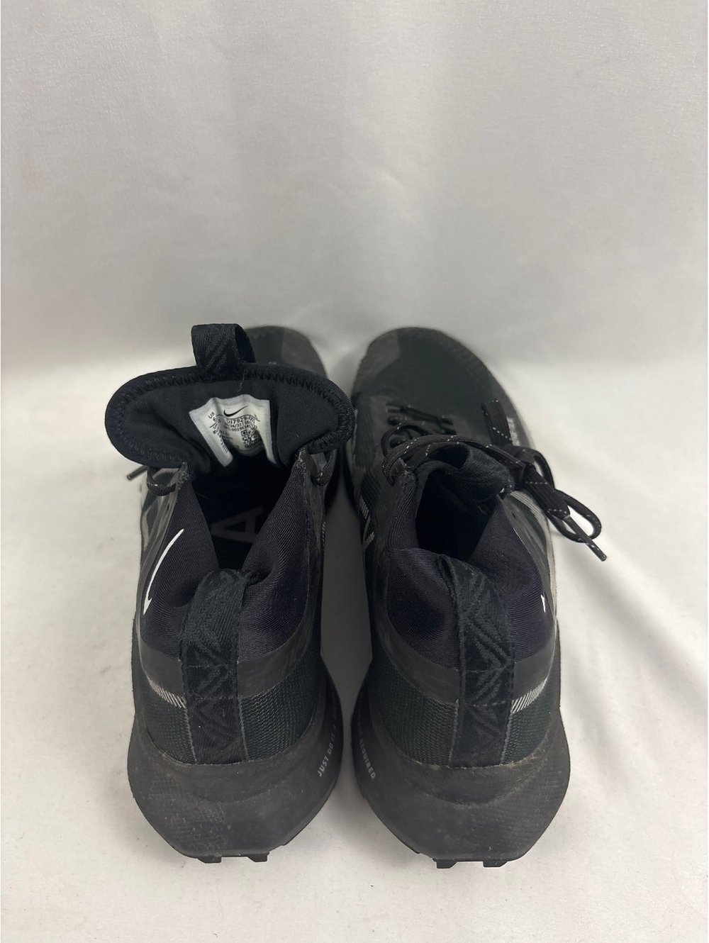 Nike React Pegasus Trail GTX 4 Women’s Gore-Tex Black Wolf Grey Size 6 - Picture 4 of 9